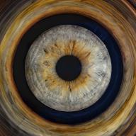 Irisshooting Güzburg Abstrakt farbig